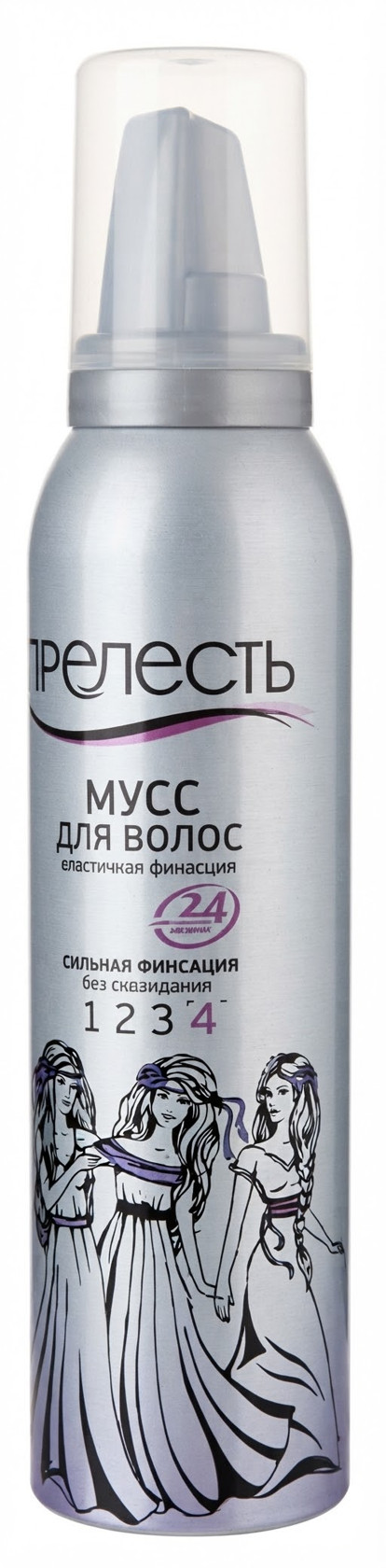 Muss-köpük sabitləyici saçlar üçün Прелесть 160 ml