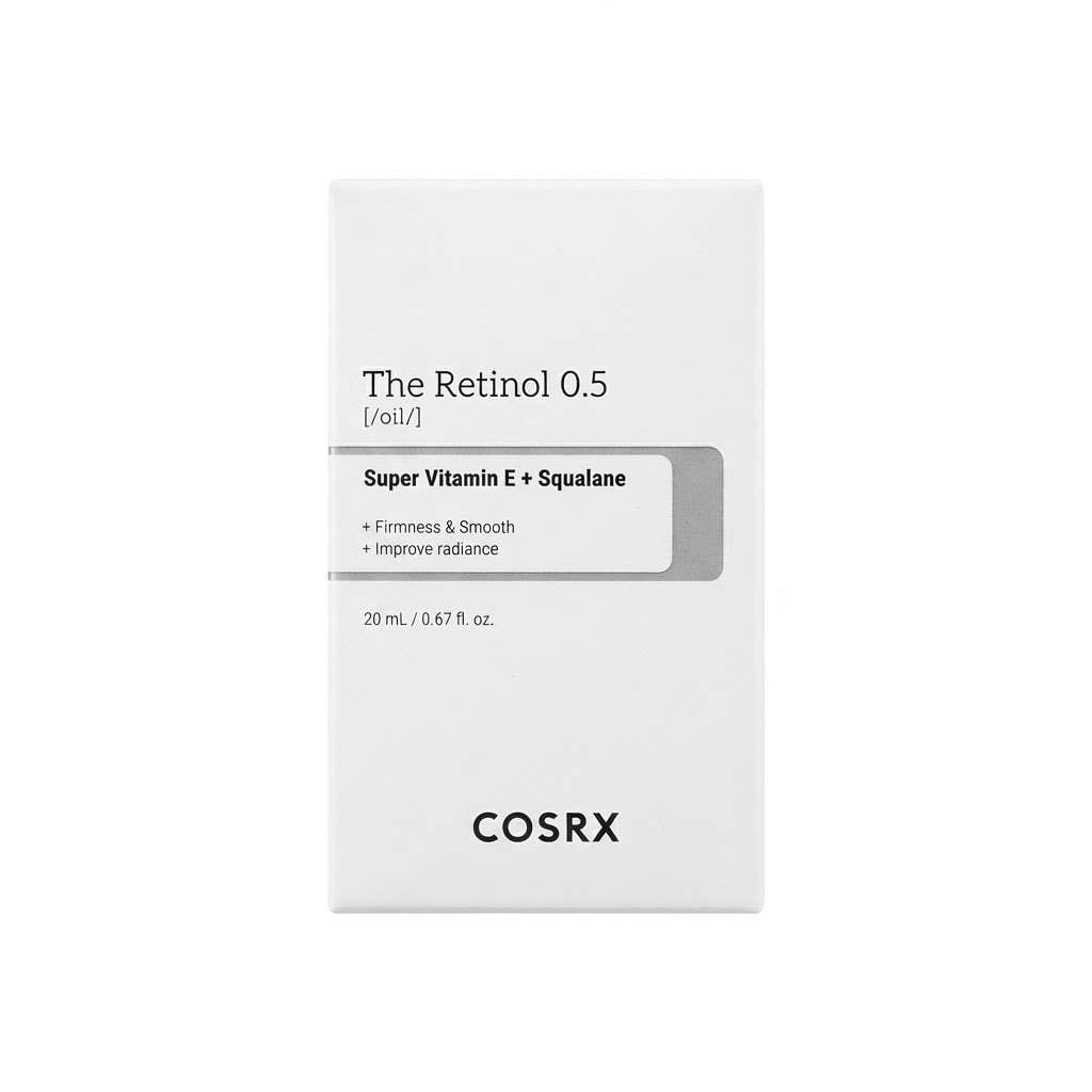Üz üçün yağ No brand, COSRX The Retinol, 20 ml, Həssas, Bərpa, Nəmləndirmə, Sakitləşdirici təsir