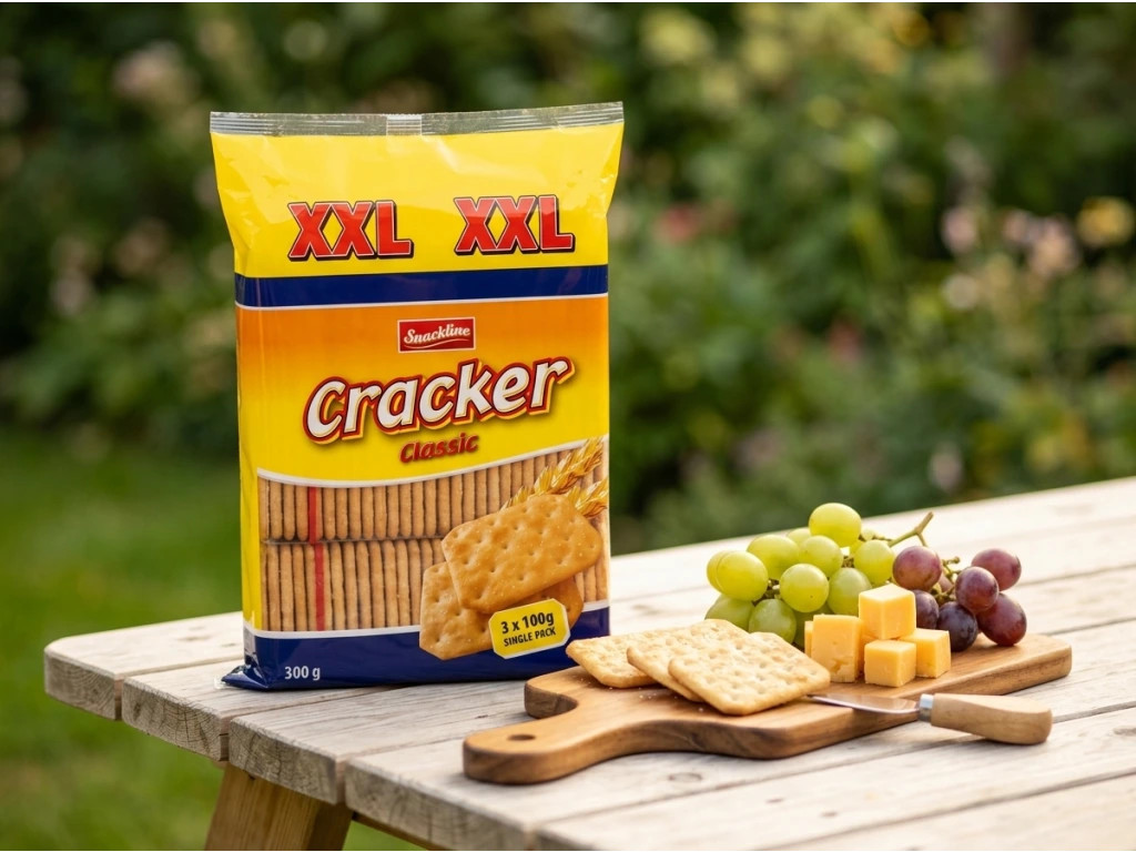 Kreker Snackline Cracker XXL, 300 q