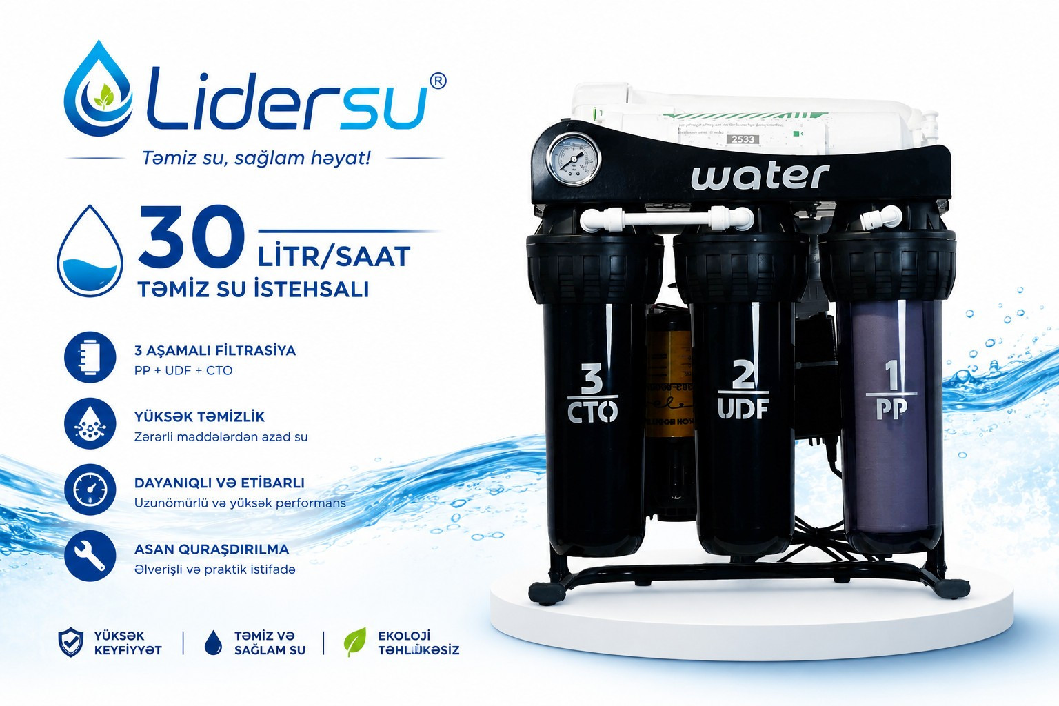 Su filtri 2615, 30 l