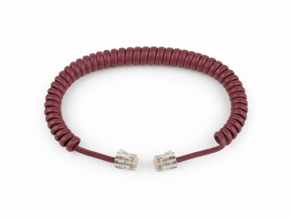 Telefon kabeli 14644, kross-kabel (telefon patch-kord), 1 cüt, 1.2 m, 0.2 mm²