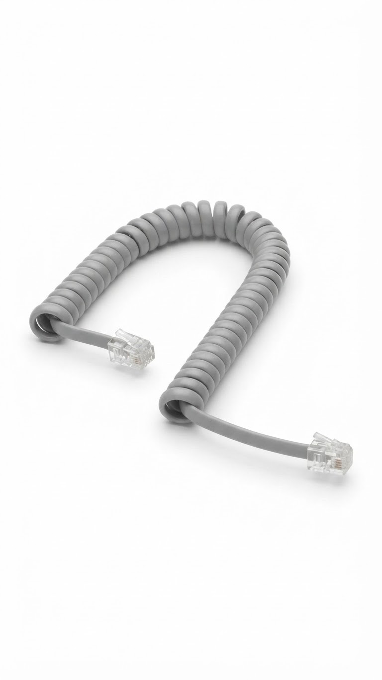 Telefon kabeli 14643, kross-kabel (telefon patch-kord), 1 cüt, 1.2 m, 0.2 mm²