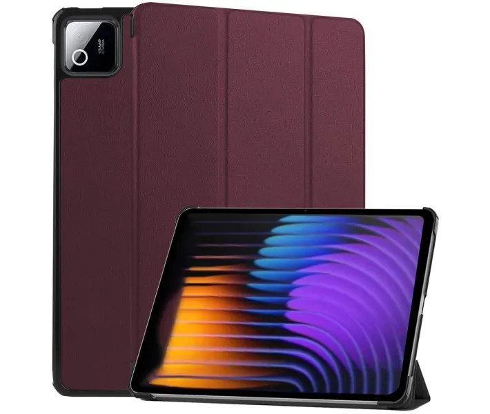 Çexol Xiaomi Pad 8 / Pad 7 Pro üçün, 11.2 düym, tünd qırmızı