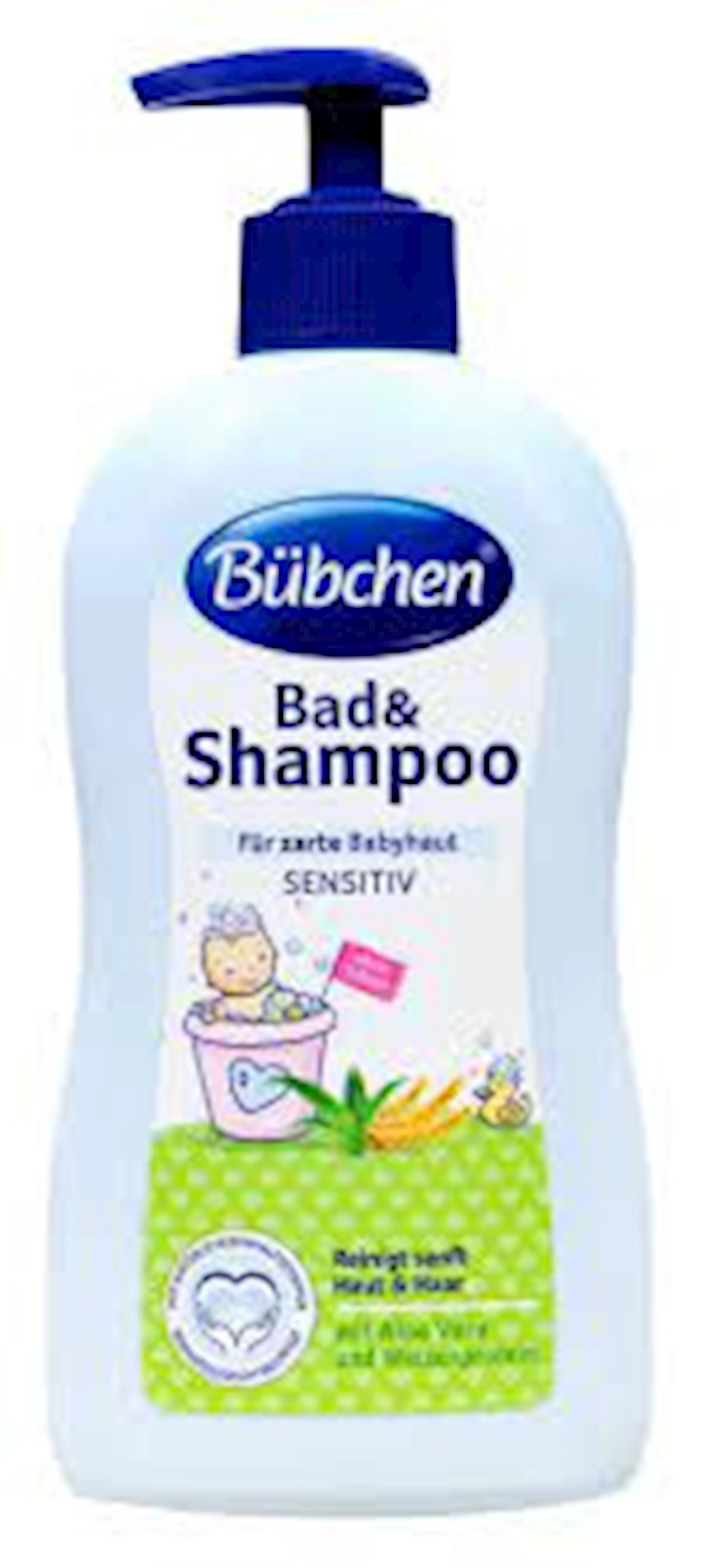 Şampun saç və bədən üçün Bubchen yeni doğulanlar üçün 400 ml