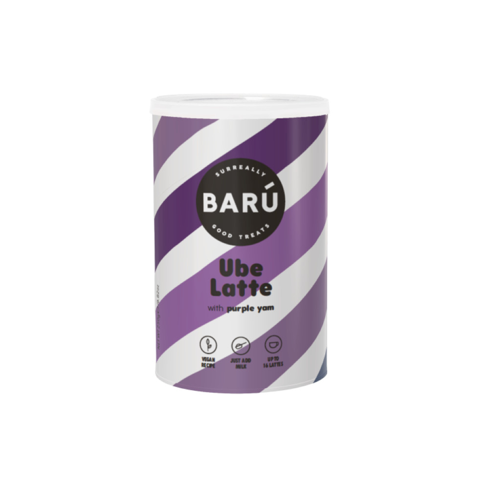 Ube latte tozu Baru Ube Latte bənövşəyi yam ilə, 250 q
