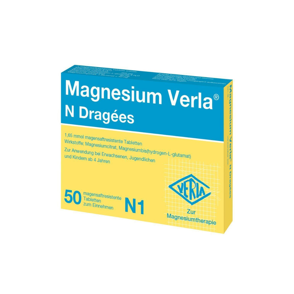 Magnesium Verla N Magnesium 50 həb
