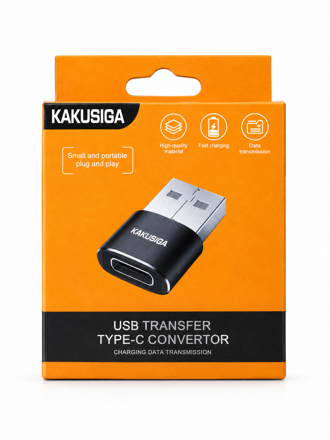 Konverter Kakusiga, USB-TYPE-C, Qara, USB 3.0