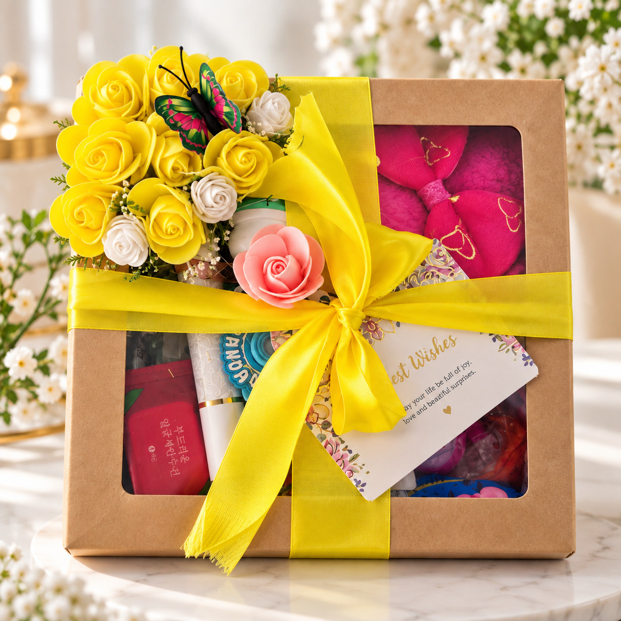 Kosmetik hədiyyə dəsti Beauty Floral, Universal, 14 ədəd