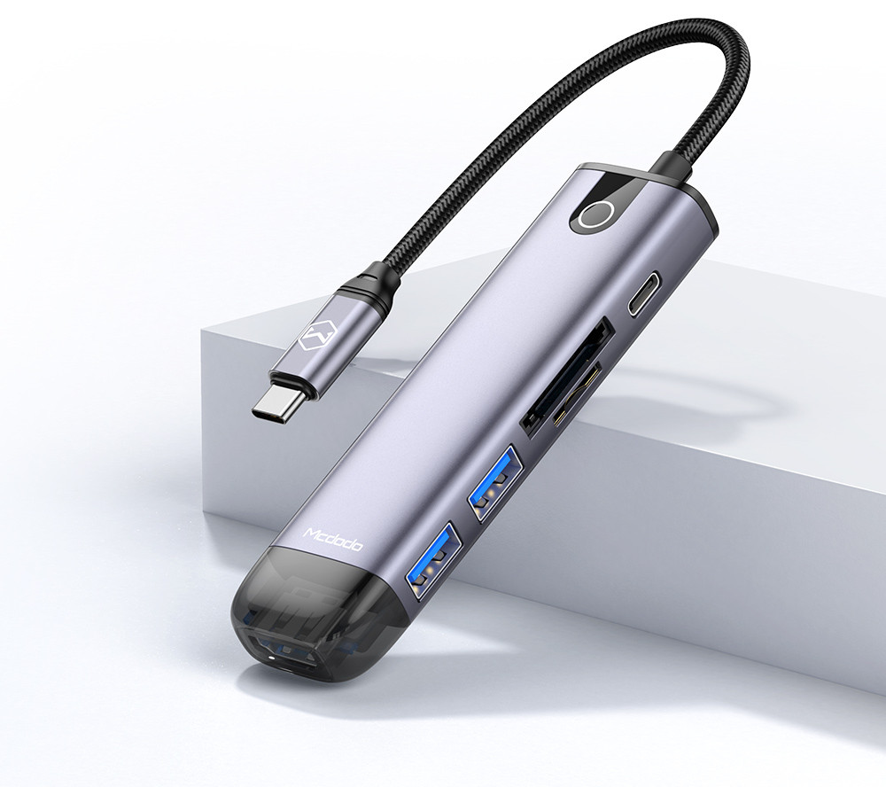 USB HUB Mcdodo, Boz, USB-A/USB-C/HDMI