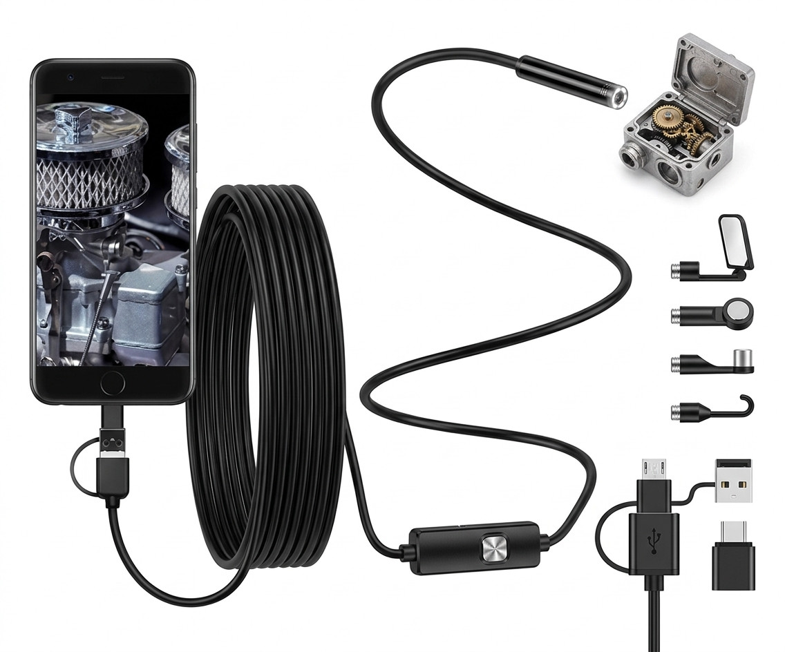Endoskop No brand, USB, 12 Vt