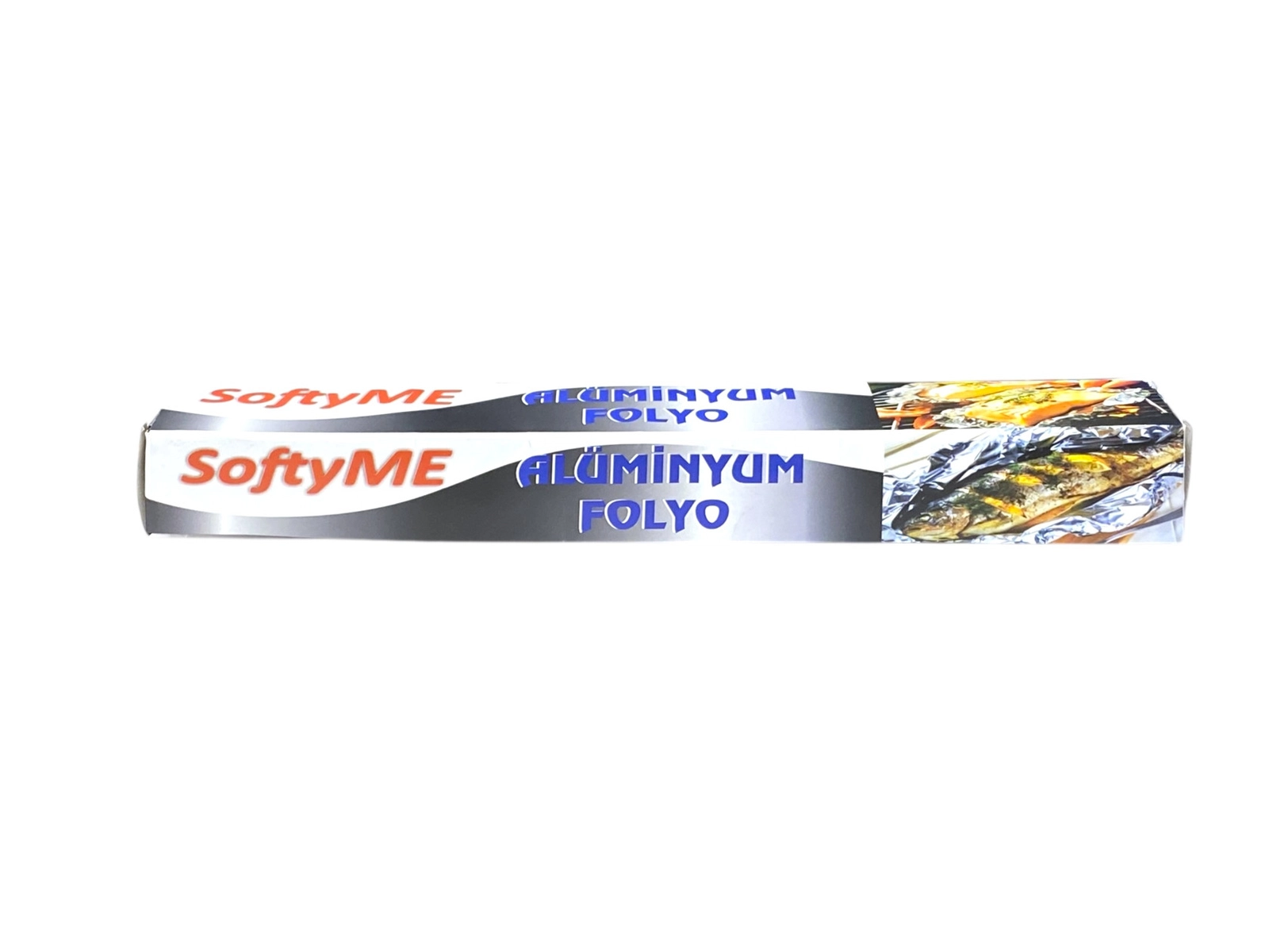 Alüminium folqa Softy Me, gümüşü