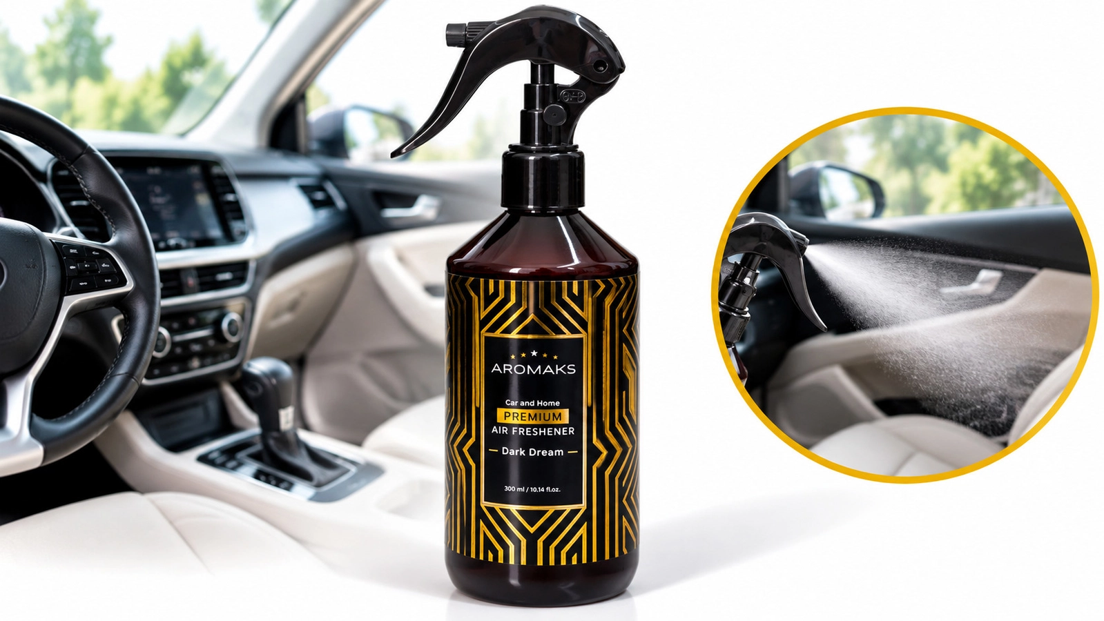 Avtomobil üçün aromatlaşdırıcı Aromaks, sprey, Dark Dream, 300 ml