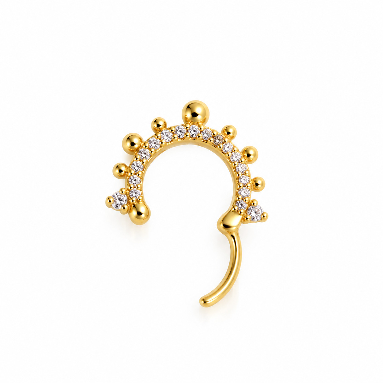 Pirsinq bəzəyi Xuping Jewellery 03, qulaq üçün, paslanmayan polad