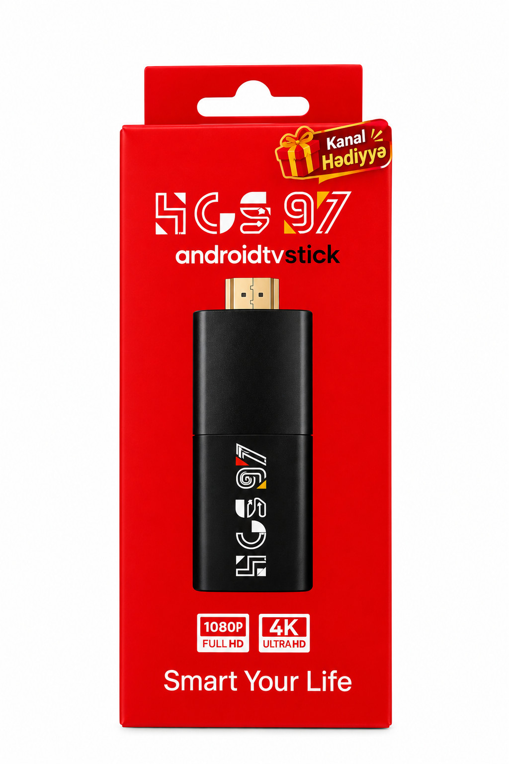 TV stik Smart TV Stick Android 2/16 GB