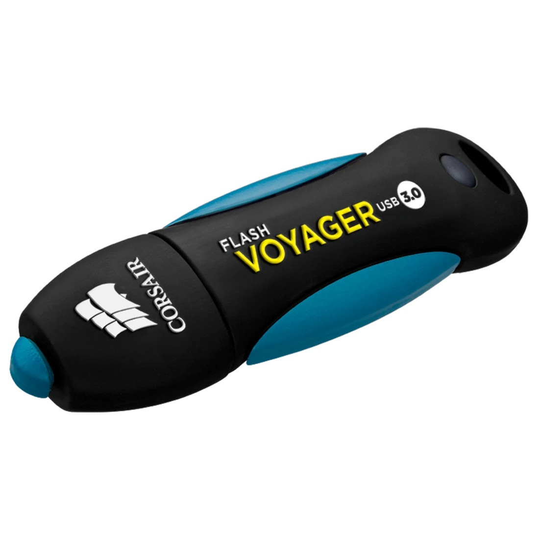 USB fləş kart Corsair Flash Voyager, 128 GB, USB 3.0, qara, 60 Mb/s