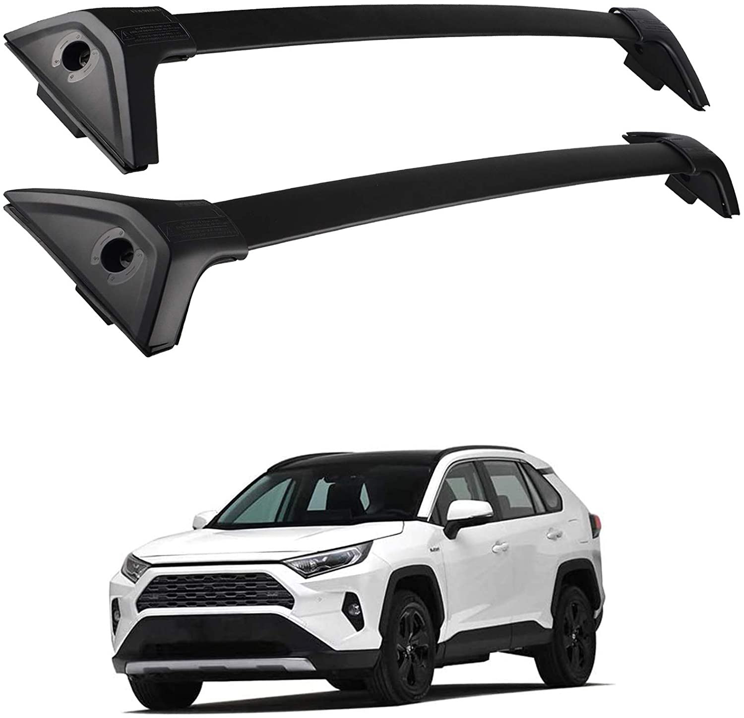 Dam baqajının eninə çubuqları Toyota RAV4 üçün, 2 əd