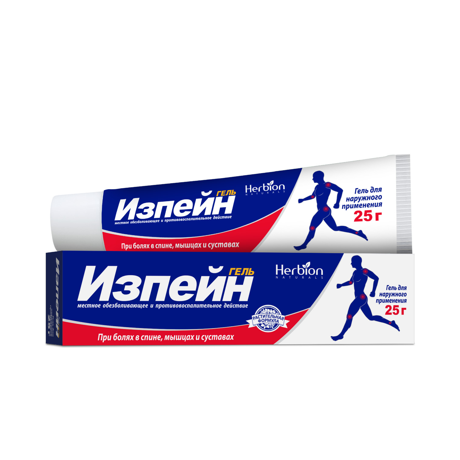 Oynaqlarda və əzələlərdə ağrılara qarşı gel Herbion Naturals Eezpain, 25 q