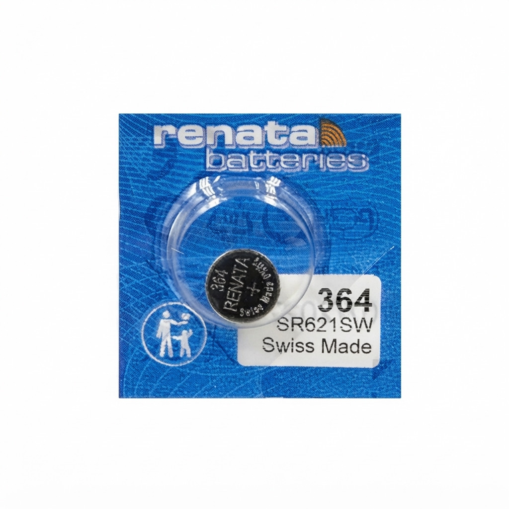 Saat batareyası Renata 364 (SR621SW), 1,55 V, 1 əd
