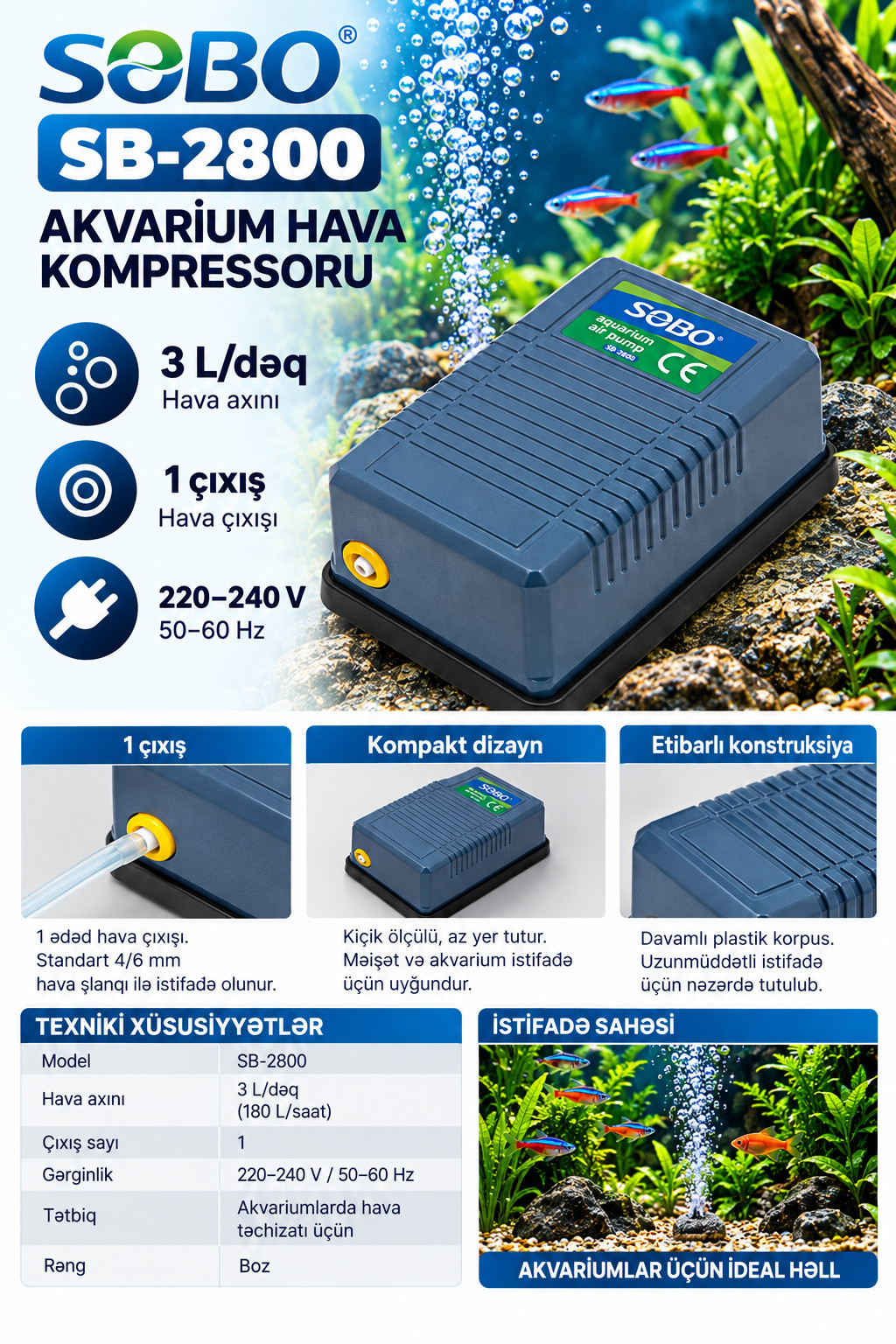 Kompressor Sobo SB-2800