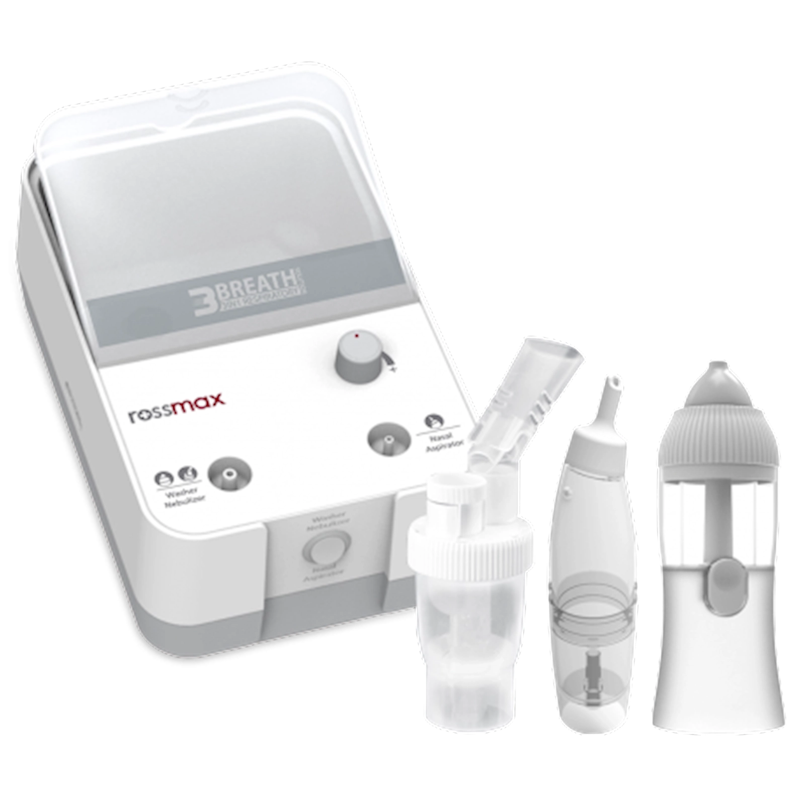 Nebulayzer Rossmax NK1000 3in1 Respiratory Solution, 3-ü 1-də