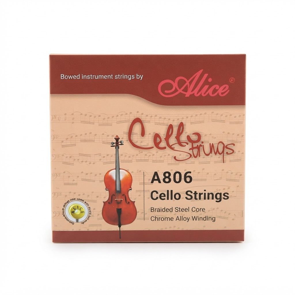 Violonçel üçün sim Alice A 806, 4 sim