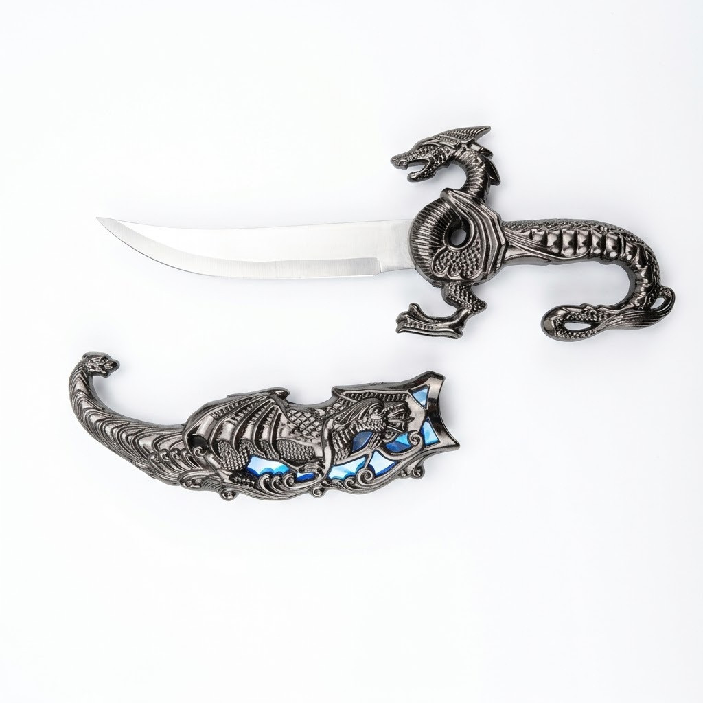 Qılınc No brand, Metal, 1 əd, Gümüşü, Boz