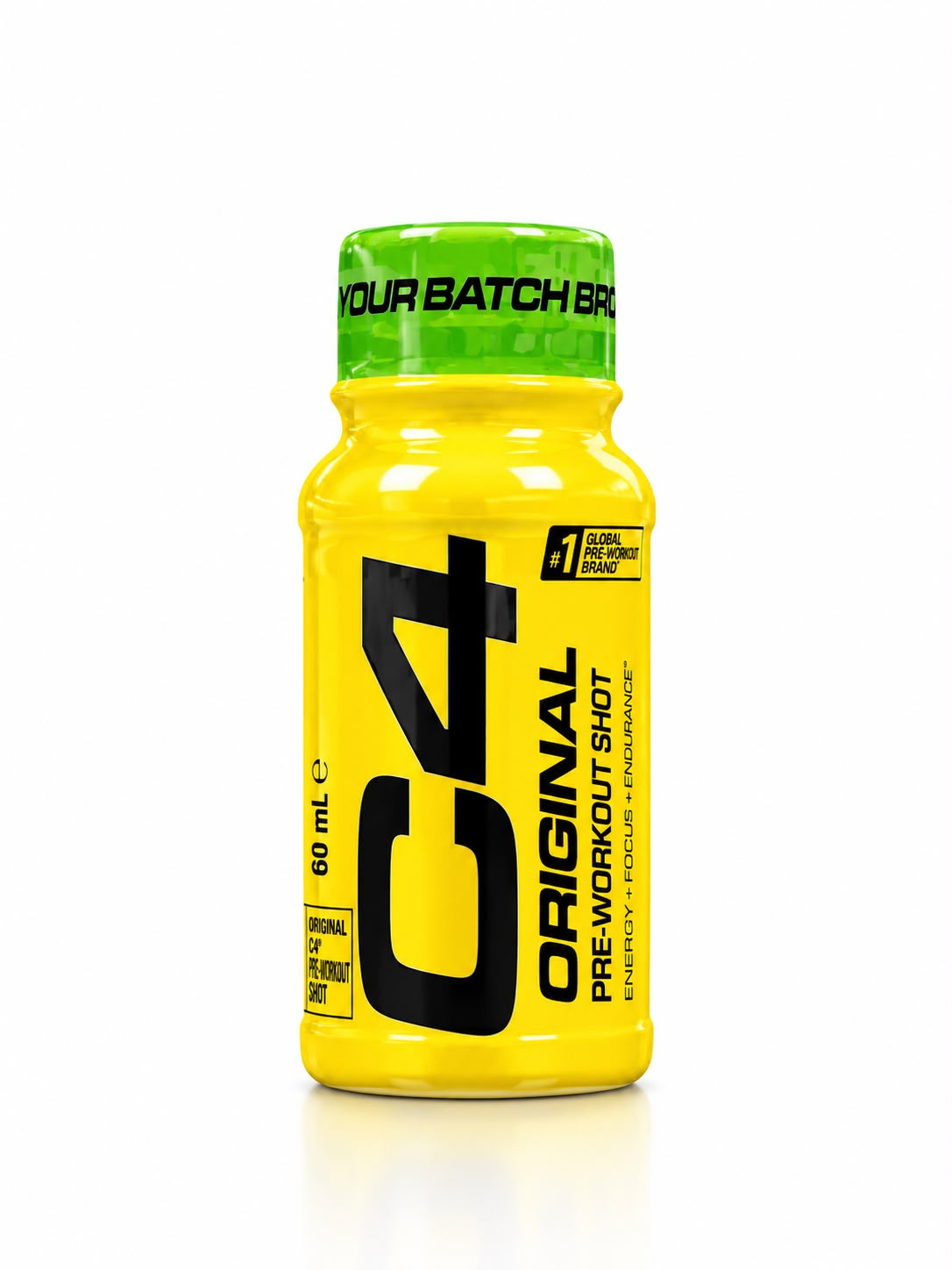 İdman enerji içkisi Cellucor C4 Pre-workout shot Your Batch Bro, 60 ml