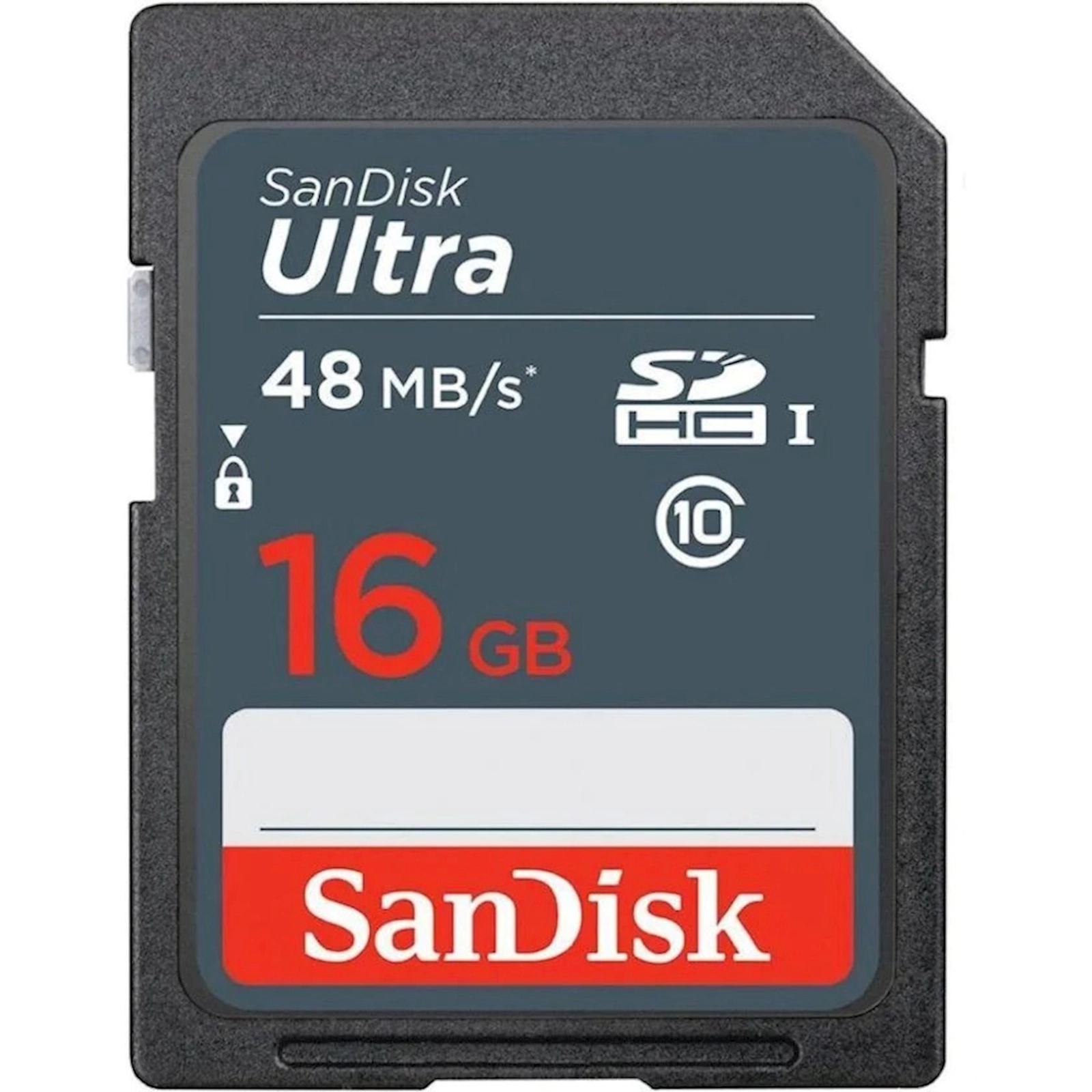 Yaddaş kartı SanDisk Ultra 16GB SDHC Class 10 (SDSDUNB-016G-GN3IN)