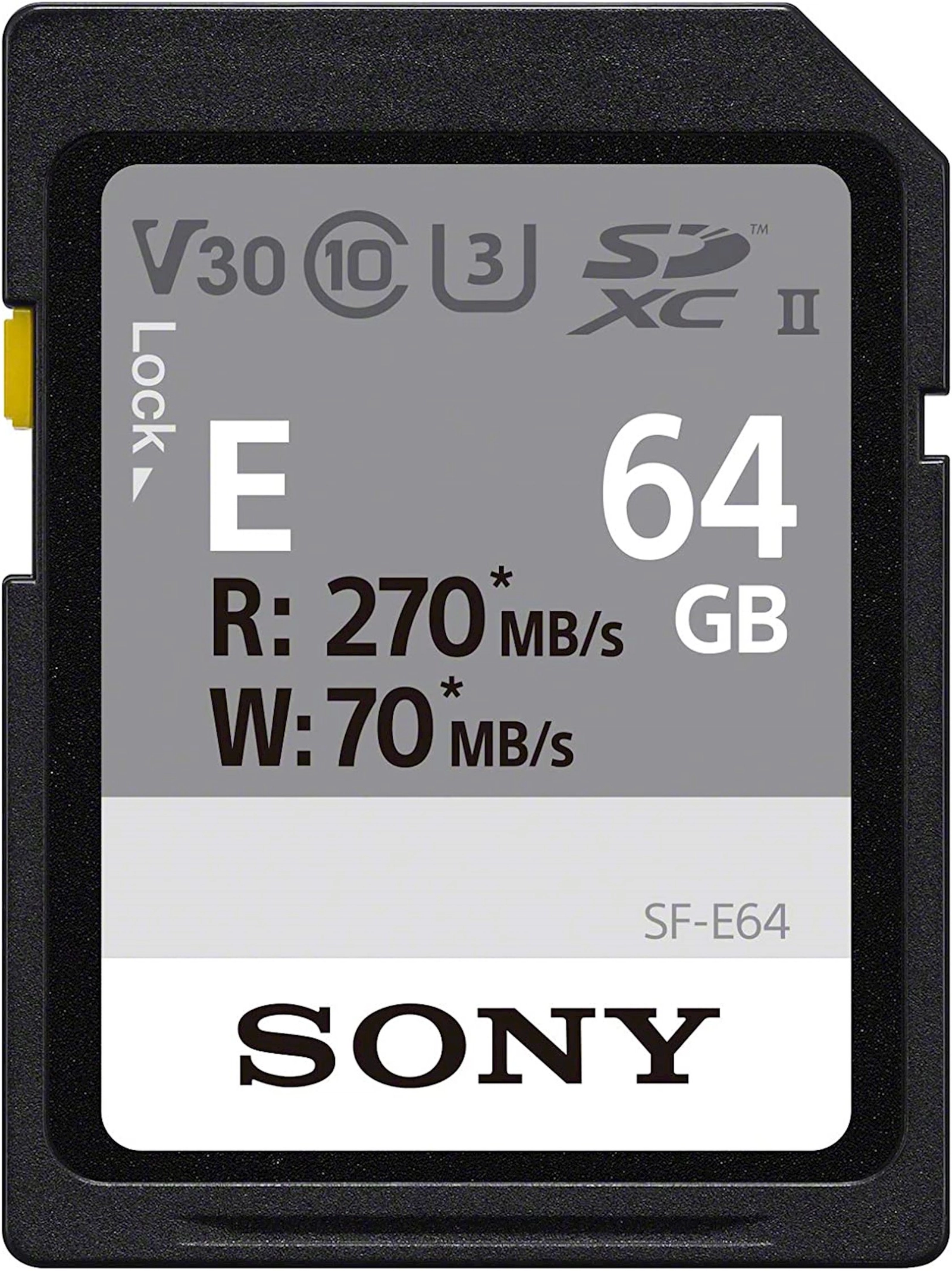 Yaddaş kartı Sony SF-E Series 64GB SDXC UHS-II