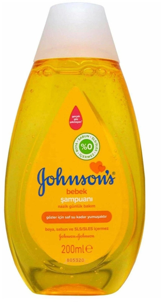Uşaq şampunu Johnson's Baby, 200 ml
