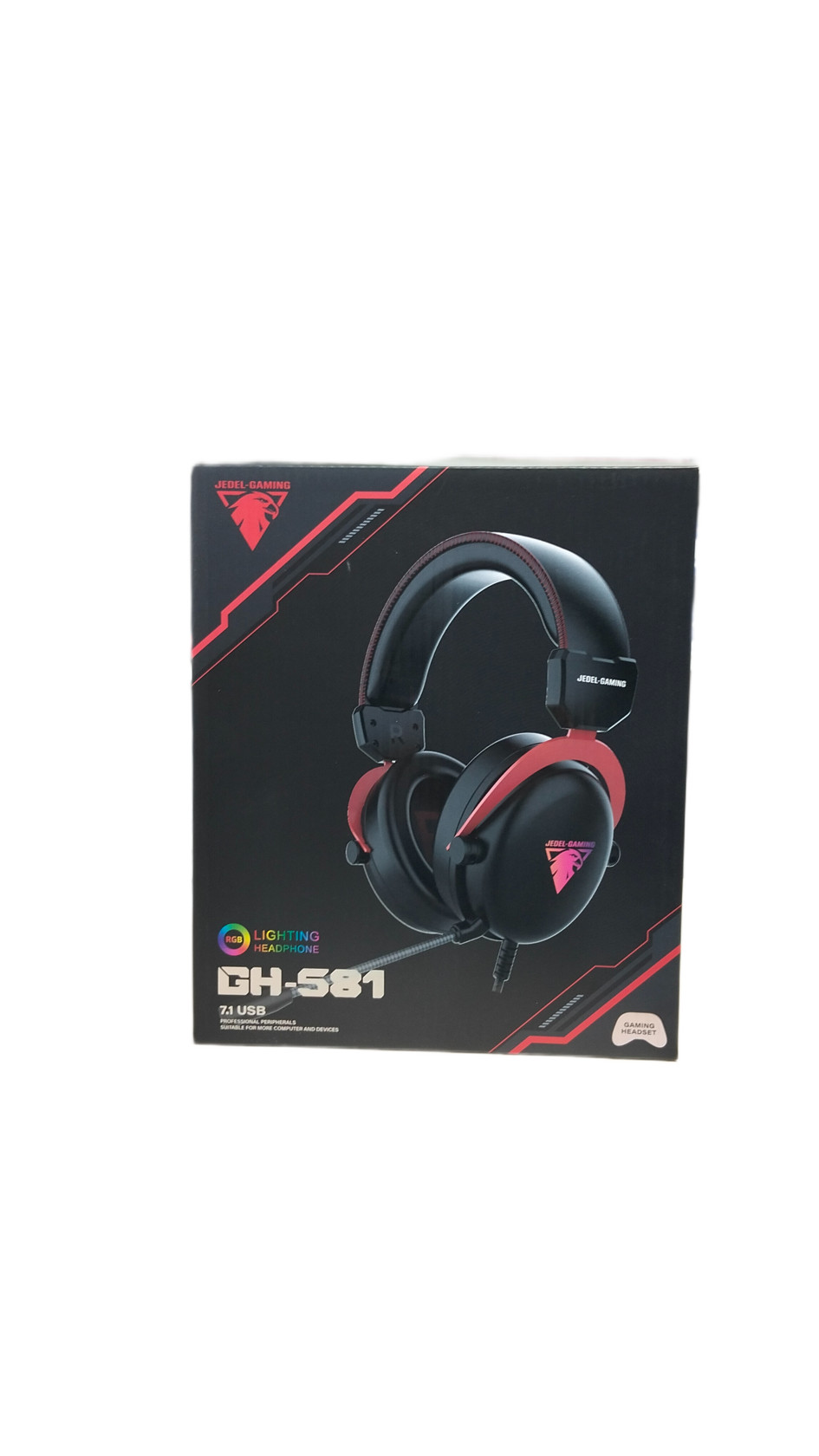Oyun qulaqlığı Jedel GH-581, PC, Universal, USB-A
