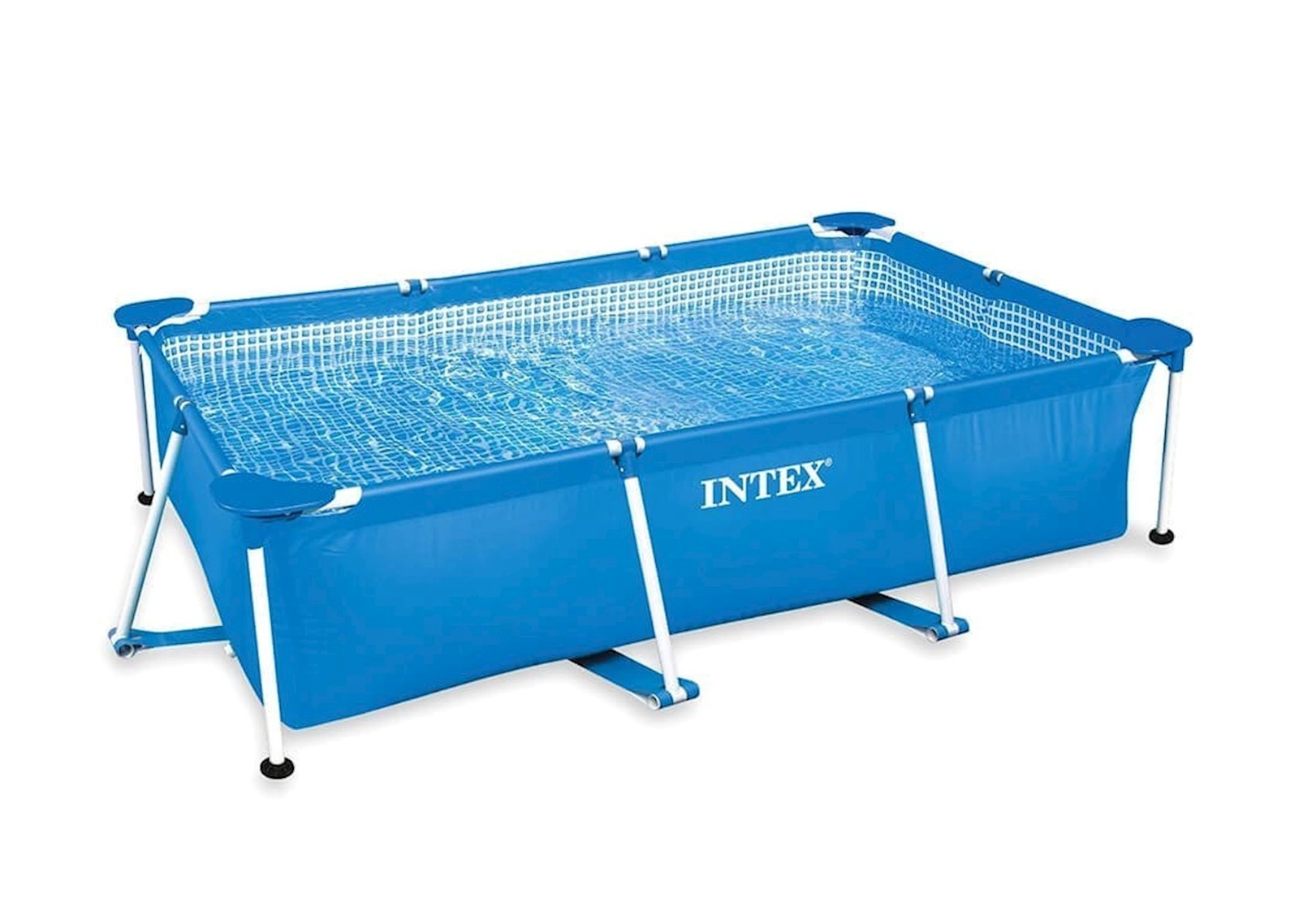 Hovuz Intex Rectangular 28270 karkas, düzbucaq, 220x150x60 sm, 1662 l, göy