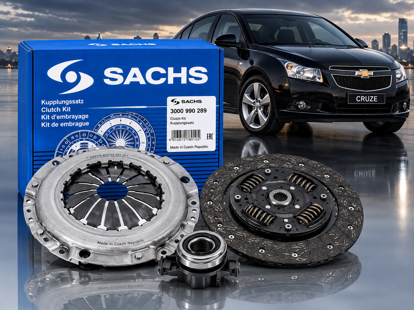 İlişmə muftası Sachs Chevrolet Cruze 2009–2015 üçün