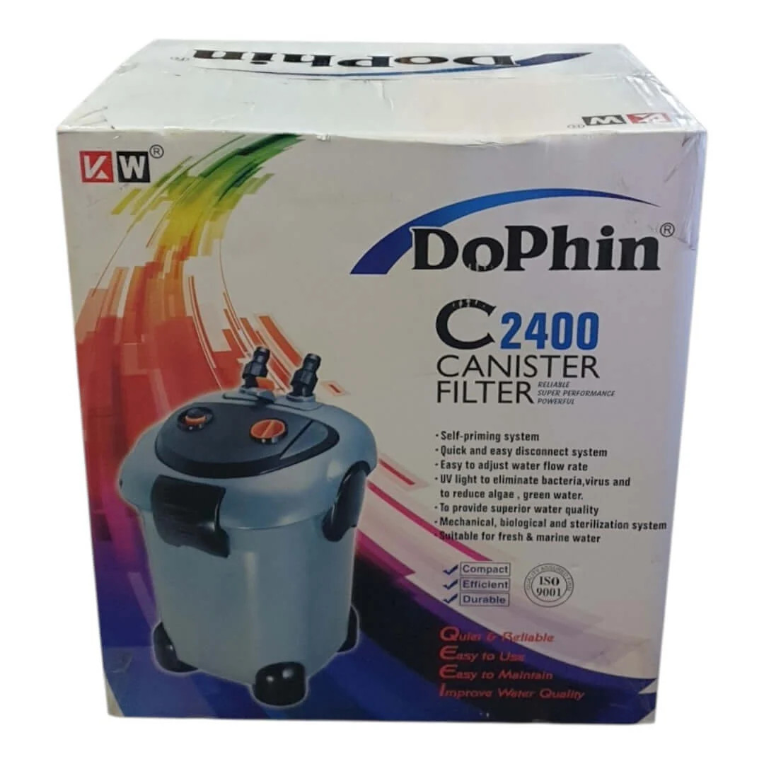 Xarici filtr Dophin C2400, 400-700 l, 3100 l/saat, 50 Vt