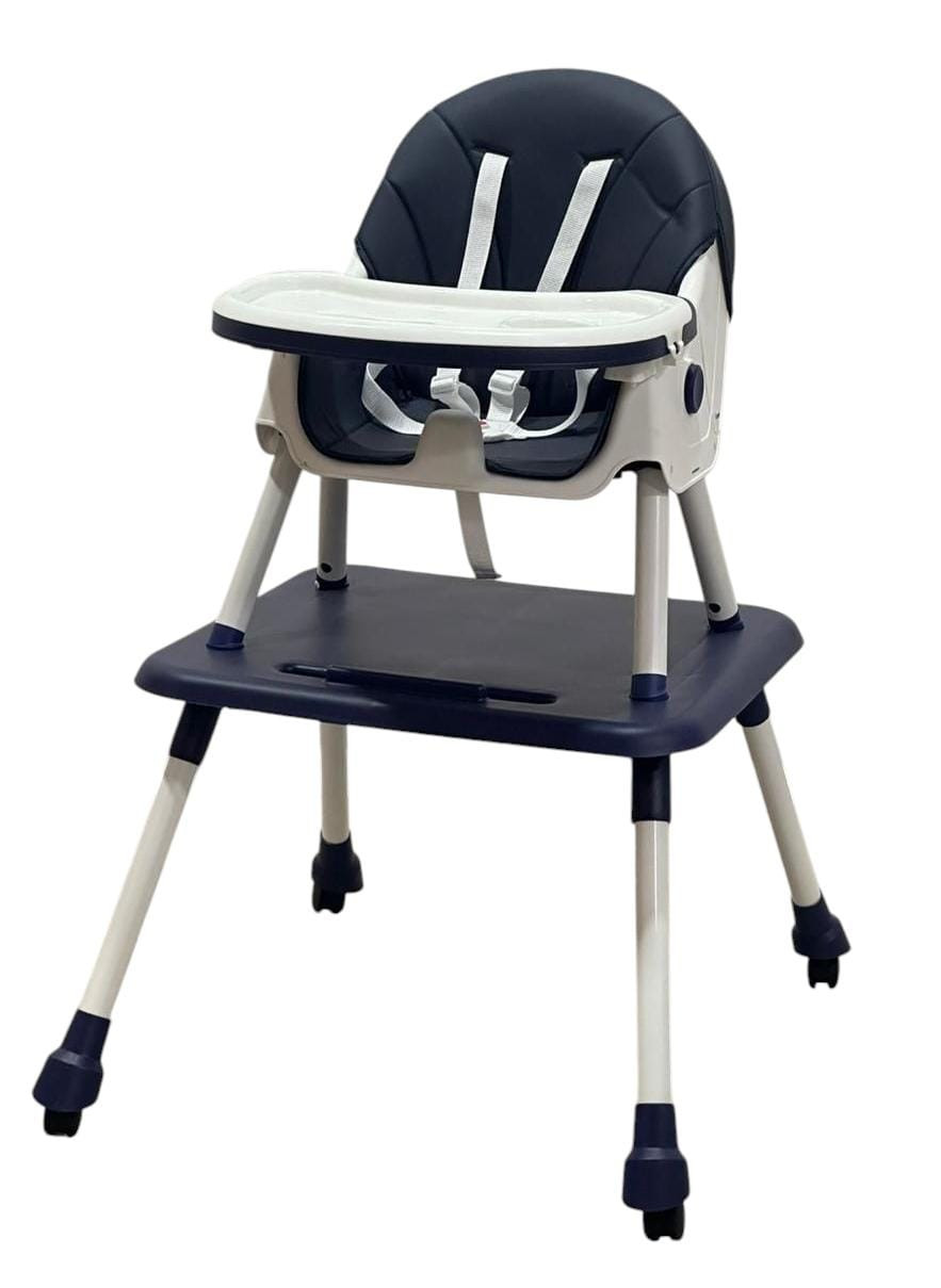 Uşaq yedizdirmə oturacağı Bambino/KD-3, eko-dəri/plastik, qara