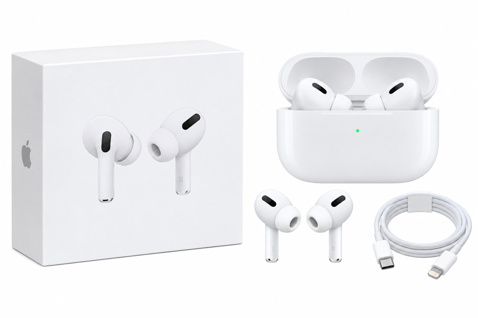Qulaqlıq No brand, AirPods Pro, İçlik (TWS), Simsiz, Ağ