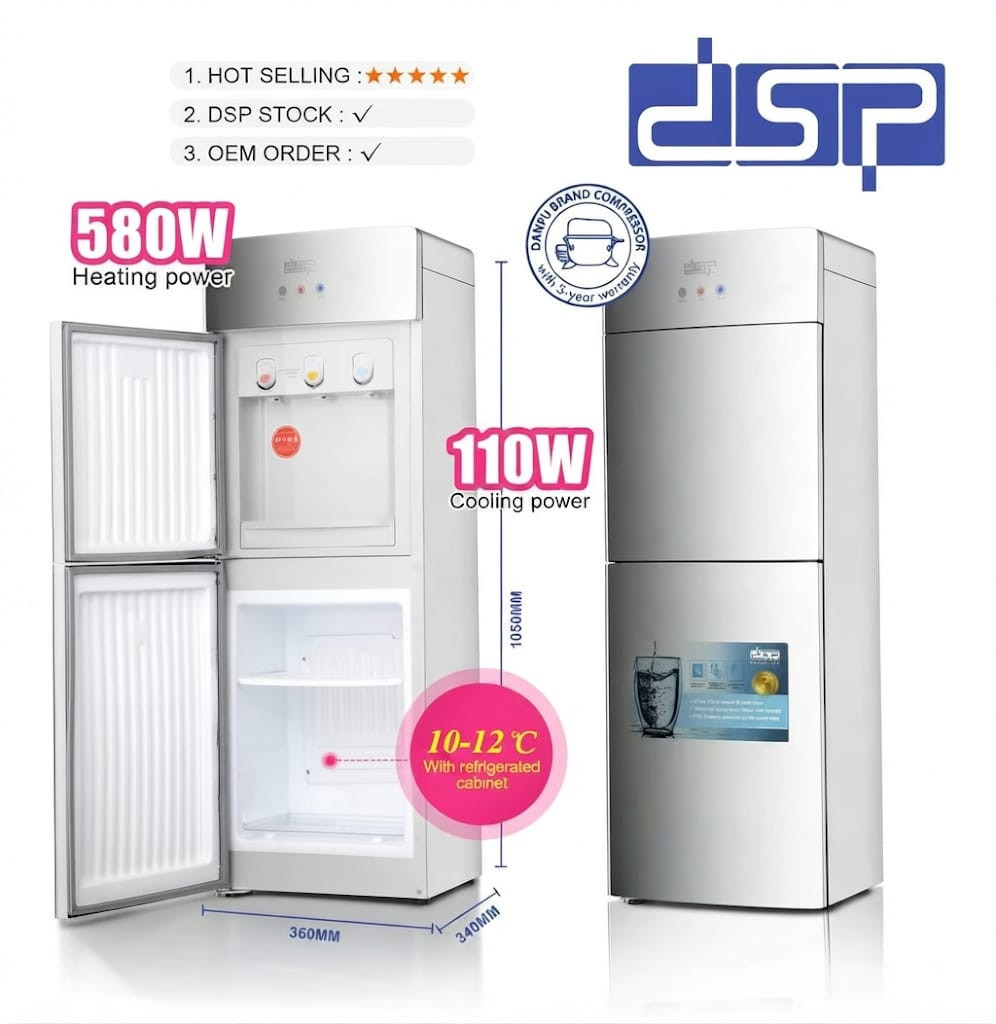 Su dispenseri DSP NG-774261, 3.3 L, döşəməüstü, 3 kran AV-1120M