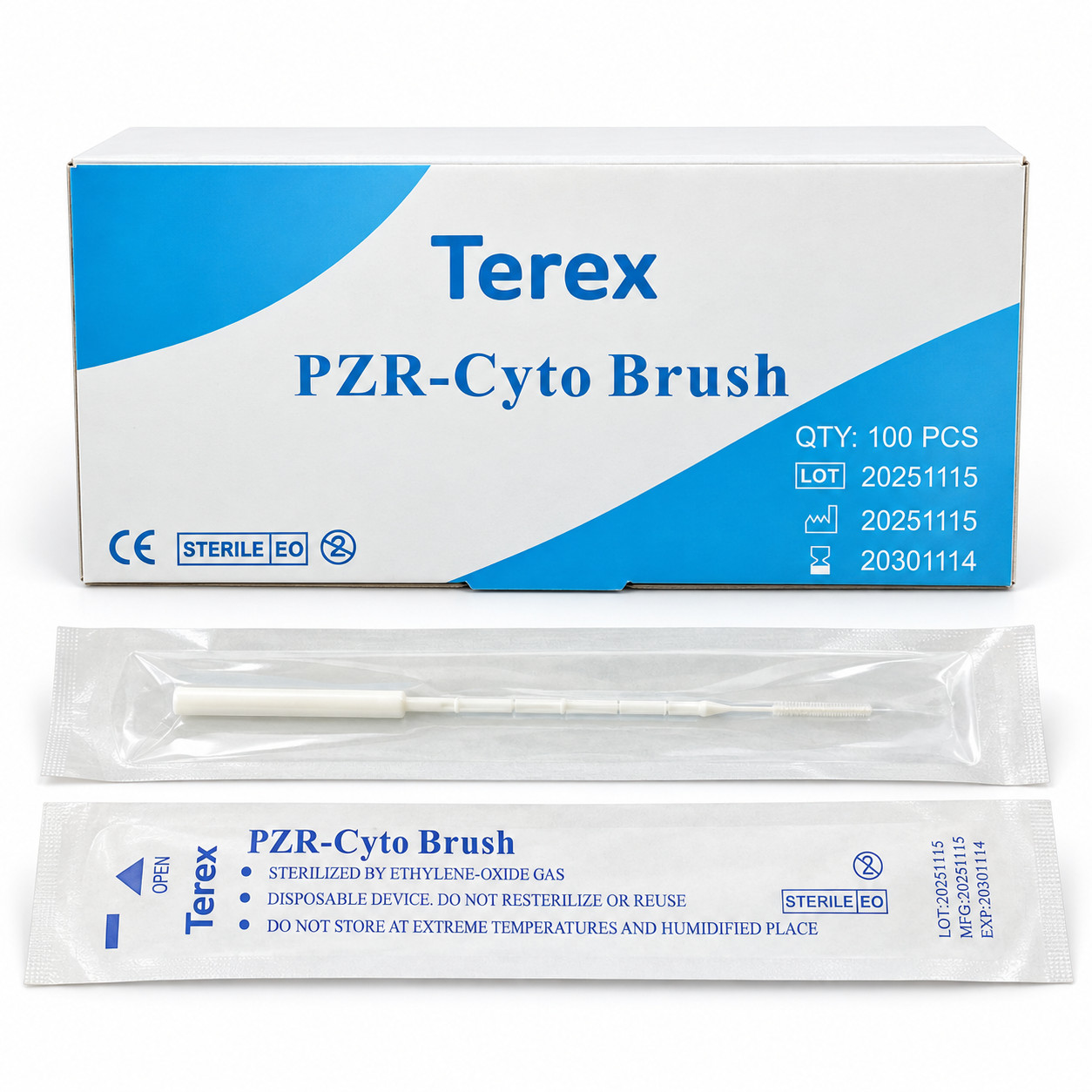 Aplikator Terex PZR-Cyto Brush 100 ədəd