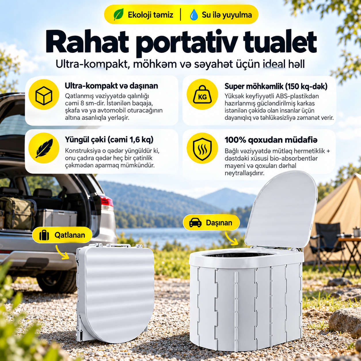Portativ unitaz/zibil qutusu EB_1444