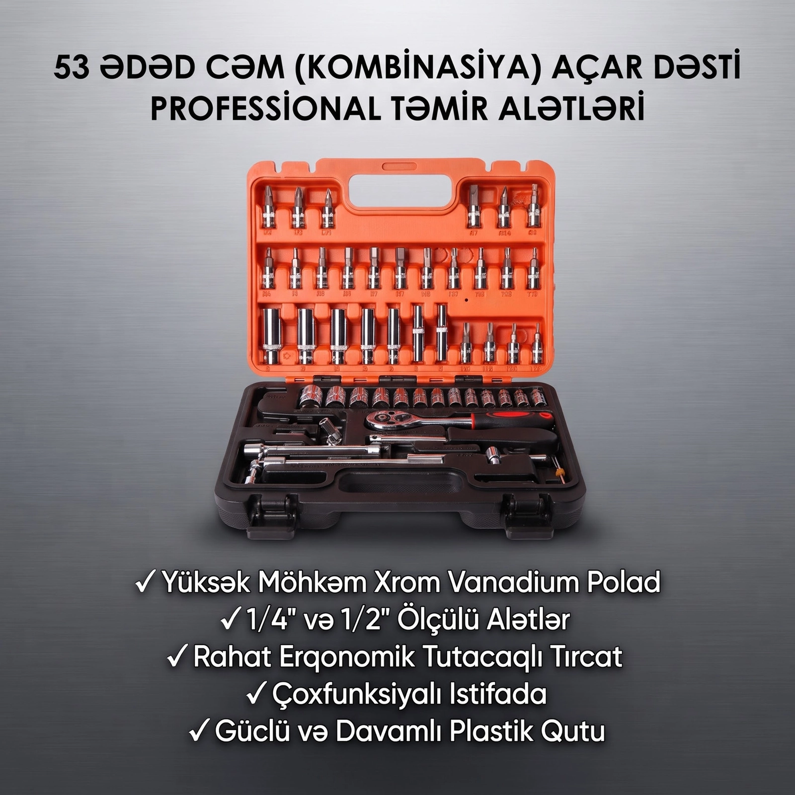Alət dəsti 9345, 53 əd
