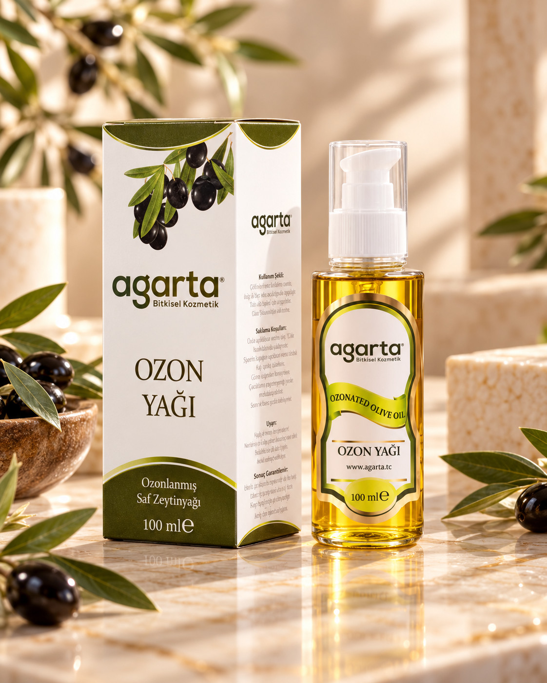 Müalicəvi yağ Agarta, 100 ml, Dəri üçün