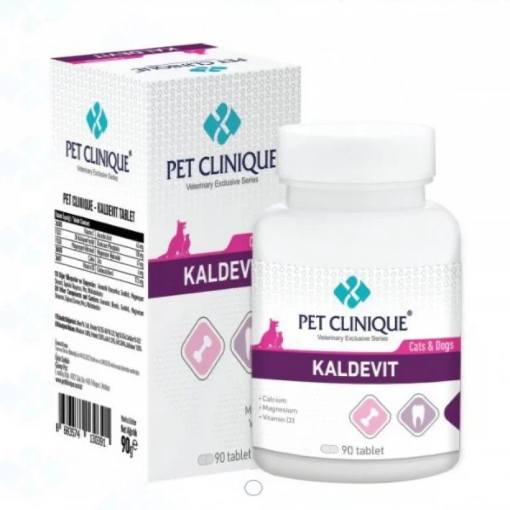 İt və pişik üçün vitaminlər Kaldevit, 90 tablet