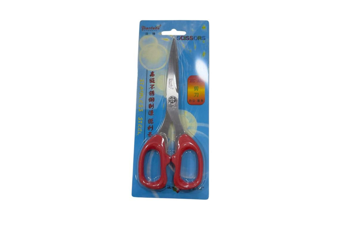 Manikür qayçısı metal, qırmızı