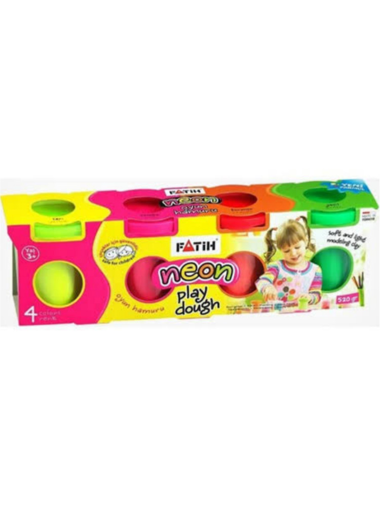 Yapma üçün gil Fatih, oyun xəmiri, 4 rəng, 520 q
