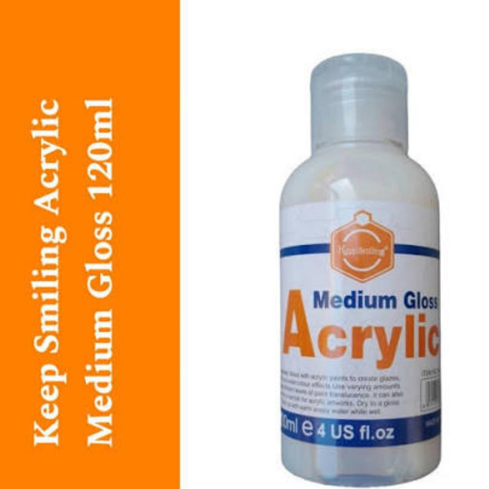 Medium Keep Smiling, şəffaf, 120 ml
