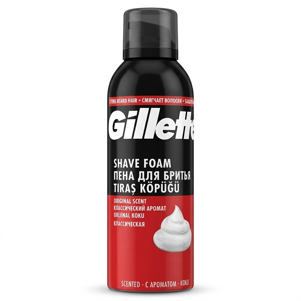 Təraş köpüyü Gillette, 200 ml