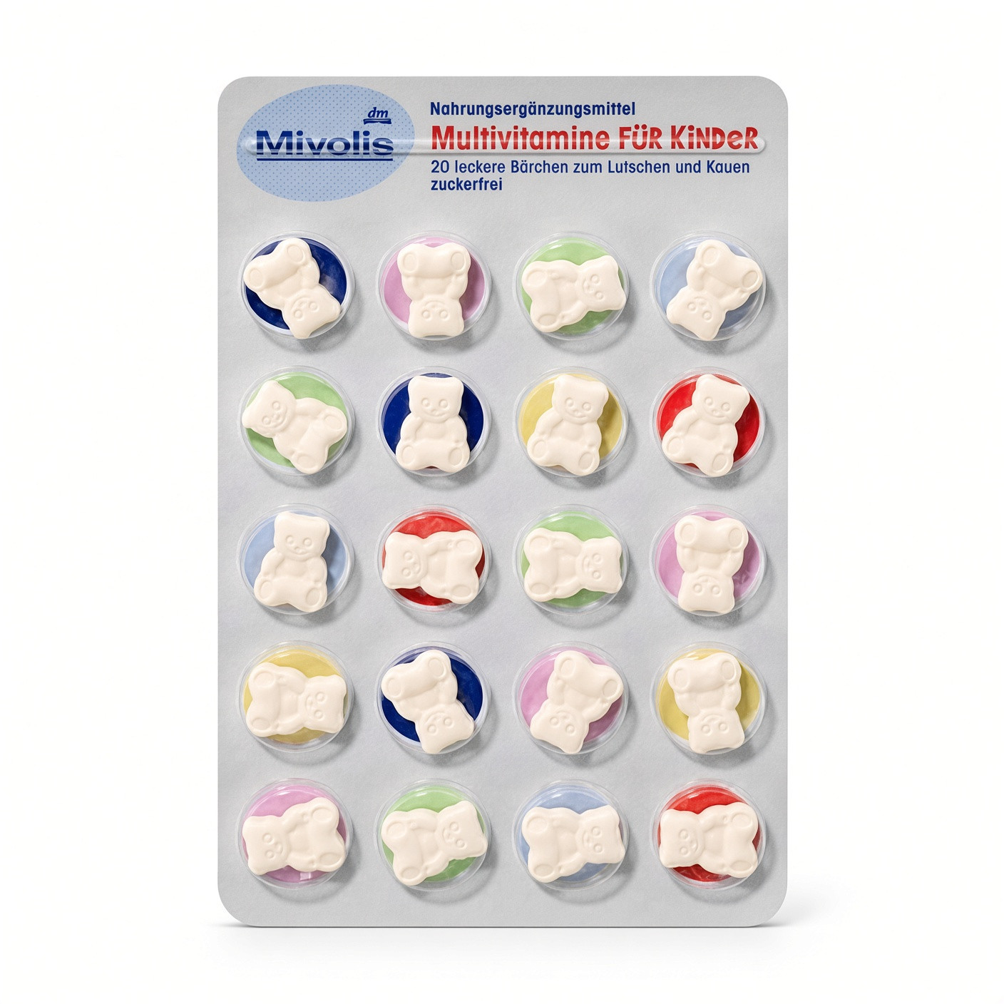 Multivitamin uşaqlar üçün Mivolis, 20 əd