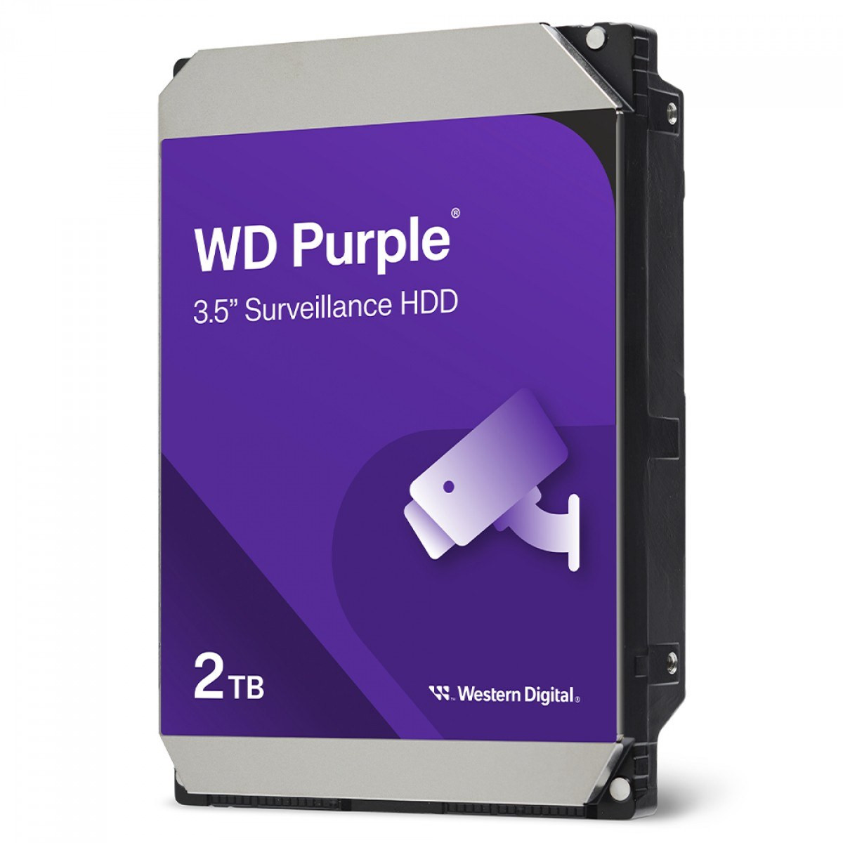 Sərt disk WD Purple, 2 TB, 3.5 düym, SATA III, videomüşahidə sistemləri üçün.