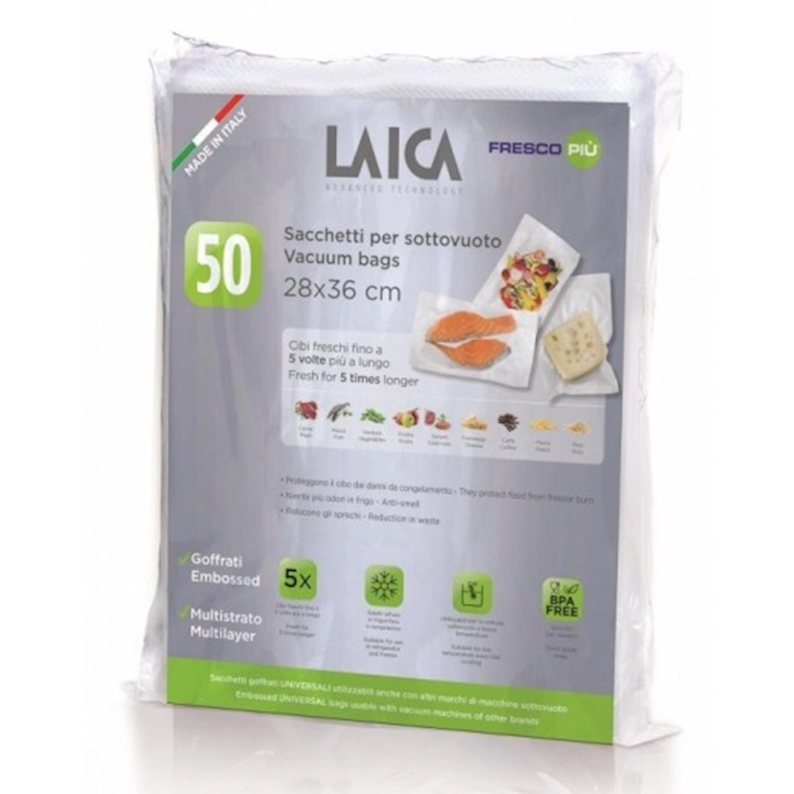 Vakuum paketlər VT3500, 28x36 sm, 50 ədəd