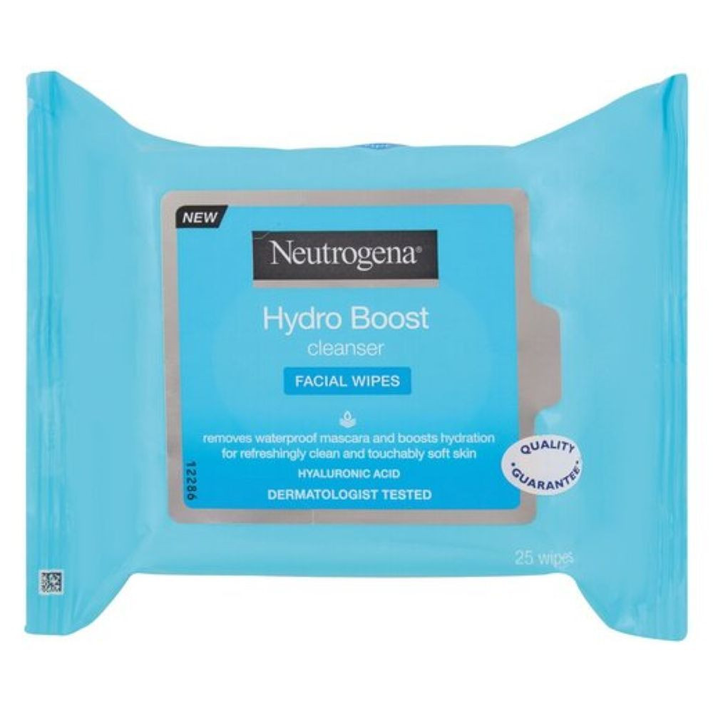 Makiyajın silinməsi üçün salfetlər Neutrogena Hydro Boost 25 əd